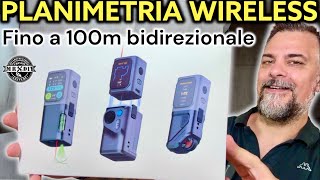 Metro laser digitale da 100 M bidirezionale con planimetria 3D per falegnami M cube Hozo Fai da te [upl. by Arela]