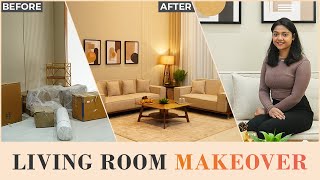 7 Steps to Complete Living Room Makeover in 2023  Living Room Decorating Ideas  Makeover Diaries [upl. by Berty]