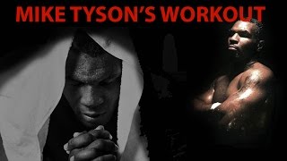 MIKE TYSON TRAINING ROUTINE Cus Damato 1986 Workout [upl. by Jos]