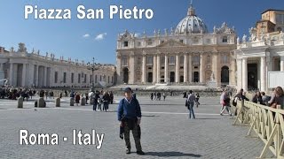 🇻🇦🇮🇹 Castel SantAngelo e Piazza San Pietro  Roma FHD 1080p [upl. by Yodlem]