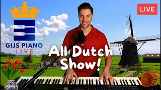 🔴LIVE The Netherlands Special  GIJS PIANO LIVE  A Piano Request Show [upl. by Tracee37]