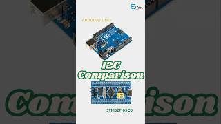 I2C Comparison Between STM32F103C8 and Arduino Uno shorts [upl. by Id]