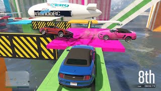 GTA 5  Dominator GT Parkour  باركور صعب شوي  قراند 5 [upl. by Ashely451]