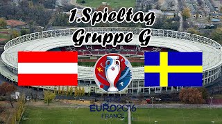 EMQualifikation 2016 Prognose ÖsterreichSchweden Gruppe G 1Spieltag  DerMichiLP [upl. by Crystal]