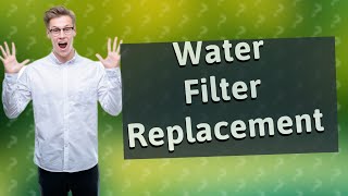 How often should I change my Bosch refrigerator water filter [upl. by Tavey]