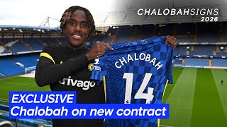 quotI Always Believed In Myselfquot  Chalobah signs until 2026  Exclusive Interview [upl. by Llertac]