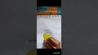 Mango 🥭 🥭 drawing how to draw A mango Easy drawing kalar full [upl. by Harlan311]