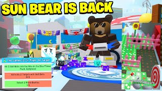 SUN BEAR UPDATE EVENT IS NOW HERE Bee Swarm Simulator [upl. by Hoffarth]