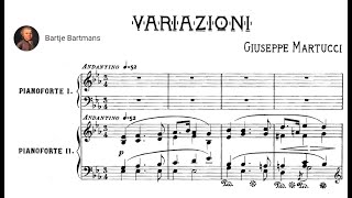 Giuseppe Martucci  Theme and Variations Op 58 1882 [upl. by Pirnot]