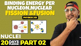 21 Binding energy per nucleon Nuclear fission and fusion  Pledge 2023  Nuclei  CBSE  NCERT [upl. by Noied358]