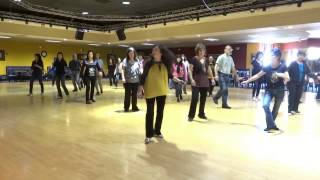 Dannys Song Line Dance Demo amp Walk Through [upl. by Assillim]