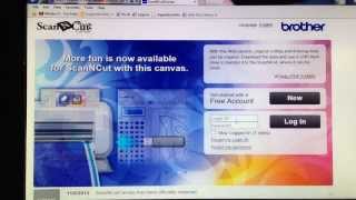 Brother Scan amp Cut Canvas Internet App [upl. by Nnailuj]