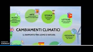 I cambiamenti climatici  Tesina terza media  Bianca 3D [upl. by Nitaf]