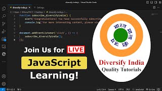 Live JavaScript Tutorials for Beginners in Marathi live javascript [upl. by Shanan]