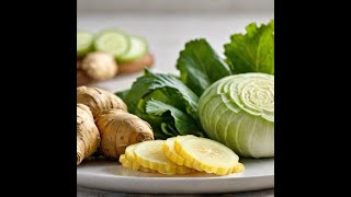 CURE BLOATED STOMACH FAST With Cucumber Ginger and Cabbage [upl. by Charlot732]