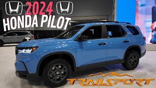 Get Offroad Ready 2024 Honda Pilot Trailsport  Family Adventure Edition [upl. by Solnit]