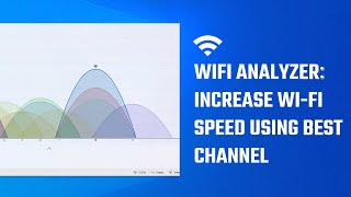 Wifi analyzer How to increase wifi speed in Windows laptops Find recommended Channel  2023 [upl. by Tnahsin]