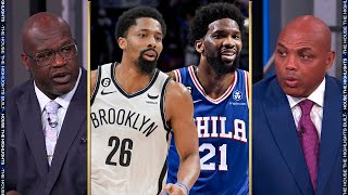 Inside the NBA reacts to Nets vs 76ers Game 2 Highlights  2023 NBA Playoffs [upl. by Thordia]