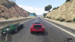 GTA 5 Drag Race Grotti Bestia GTS vs Verlierer [upl. by Ellswerth]