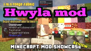 Minecraft 1165  Hwyla mod Review [upl. by Kirchner]