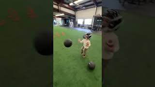 Tough athlete motivation footballshorts drills skills training sports speed wow work [upl. by Ibrad]