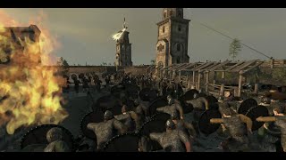 Pyrrhic city assault Attila Total War in cinematic [upl. by Ainsley]