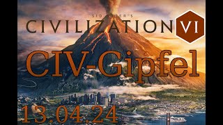 CIVGipfel  Live Stream vom 13042024 Civilisation 6 Multiplayer [upl. by Morrissey]