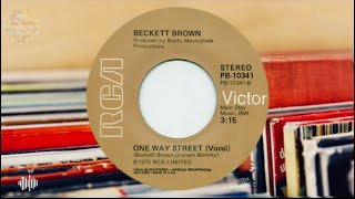 Beckett Brown 1975 One Way Street Remix [upl. by Thgiwd]