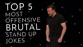 Top 5 Brutal Most Offensive Stand Up Jokes [upl. by Oicnerolf]