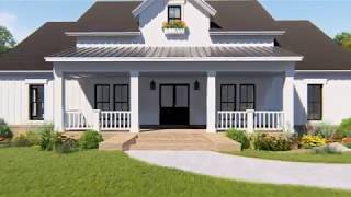 MODERN FARMHOUSE HOUSE PLAN 34800279 [upl. by Anilorac470]