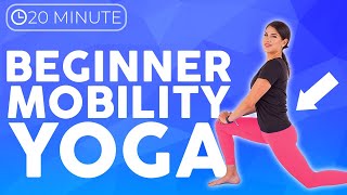 Yoga for Beginners  20 min FLEXIBILITY amp MOBILITY Yoga [upl. by Belding]