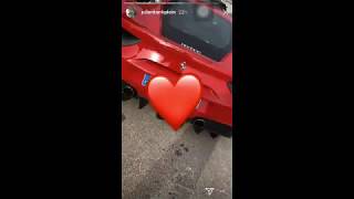 Julien Tanti Très Tchatcheur avec sa nouvelle Ferrari 488gtb [upl. by Atnoek]