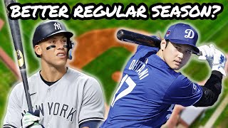 Shohei Ohtani vs Aaron Judge Who had better regular season [upl. by Lela220]