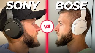 Bose QuietComfort 45 Vs Sony WHCH700N  The Best NoiseCancelling Headphones [upl. by Ybrek]