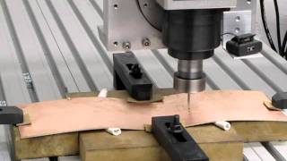 CNC USB Controller  quotWarpquot  measuring and cutting warped toolpath [upl. by Lauro]