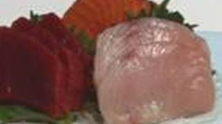 How To Prepare Sashimi  Salmon Tuna amp Yellowtail [upl. by Evita]