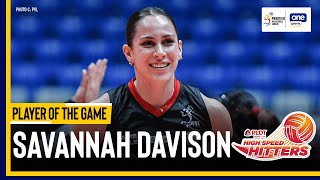 Savi Davison FIRES 28 PTS in 3 SETS vs Galeries Tower202425 PVL ALLFILIPINO CONFERENCE HIGHLIGHTS [upl. by Ji]