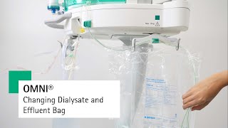 OMNI® Changing the Dialysate Bag and the Effluent Bag [upl. by Anuahsar]