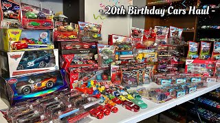 LIVE 🔴 Unboxing a 200 Disney Cars Diecasts Haul — 20th Birthday Special [upl. by Laehpar]