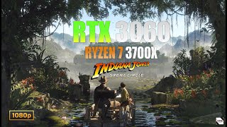 Indiana Jones And The Great Circle  RTX 3060 12GB │ RYZEN 7 3700X │ 24GB RAM  Supreme Settings [upl. by Bekaj]