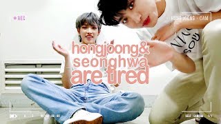 hongjoong and seonghwa are tired [upl. by Eolcin]