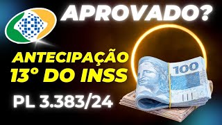 INSS CONFIRMA MAIS UMA ANTECIPAÇÃO de 13º SALÁRIO PARA DEZEMBRO DE 2024 [upl. by Isleen]