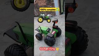 Making remote control tractor tochan King 👑👑🚜🚜rc motor rkg [upl. by Akinek]