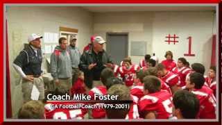 Coach Mike Foster Pregame Speech  2012 CA Braves Homecoming Game [upl. by Natsrik356]