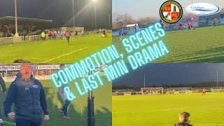 Scenes Limbs amp Late Drama  Evesham United vs Cribbs fc [upl. by Euqinemod924]