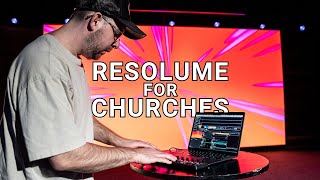 Intro to Resolume for Church LED Screens How to Integrate with ProPresenter [upl. by Francesca]