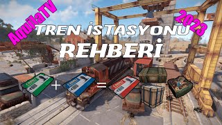 RUSTTren İstasyonu Kart RehberiTrainyard Card Guide [upl. by Shaefer]