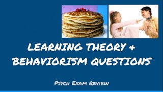 Psychology Review Questions  Learning Theory amp Behaviorism [upl. by Minne]