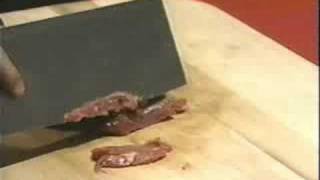 How to cut and tenderize beef Martin Yan Part3 [upl. by Skolnik572]