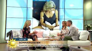 Kristin Kaspersen quotSå blev jag en morgonmänniskaquot  Nyhetsmorgon TV4 [upl. by Naeerb477]